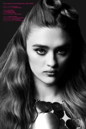Lizzy Greene Debuts Golden Glamour for Nineteen92 Fashion