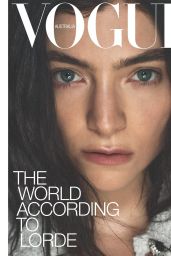 Lorde Unveils Raw Emotion on Vogue Australia July Cover