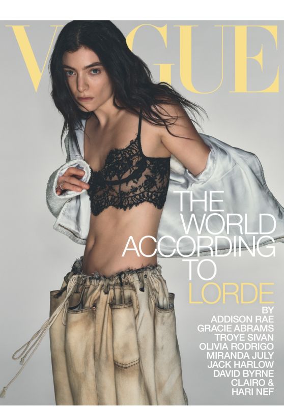 Lorde Unveils Raw Emotion on Vogue Australia July Cover