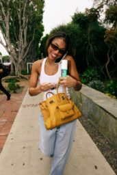 Lori Harvey's Summer Scent Statement in LA