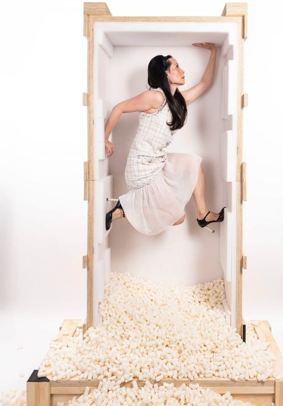 Lucy Liu Unveils Avant-Garde Elegance at Tribeca Festival 2025
