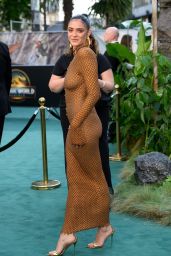 Luna Blaise Debuts Mesh Vision at Jurassic World Premiere