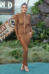 Luna Blaise Debuts Mesh Vision at Jurassic World Premiere