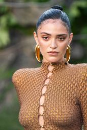 Luna Blaise Debuts Mesh Vision at Jurassic World Premiere