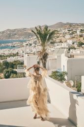 Maia Mitchell Captures Mykonos Magic for Nylon Magazine
