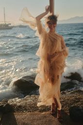 Maia Mitchell Captures Mykonos Magic for Nylon Magazine