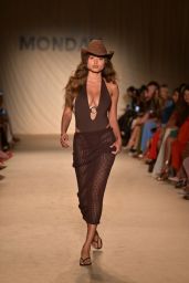 Maria Katarina Walks Monday Swim Miami Swim Week Runway