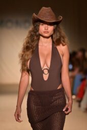 Maria Katarina Walks Monday Swim Miami Swim Week Runway