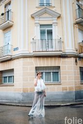 María Romanillos Unveils Edgy Editorial for Folie