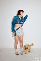 María Romanillos Unveils Edgy Editorial for Folie