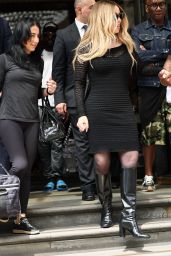 Mariah Carey Steps Out in Chic Crochet Dress in LA