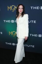 Mary-Louise Parker Unveils Elegant Power Suit in LA