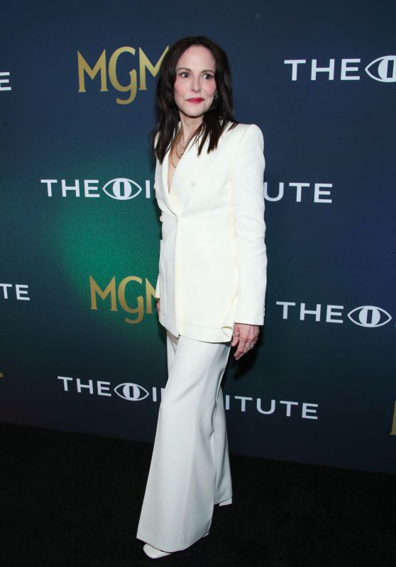 Mary-Louise Parker Unveils Elegant Power Suit in LA