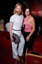 Meg Bellamy Opts for Playful Pink at Pete Tong