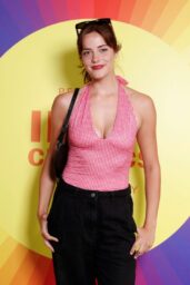 Meg Bellamy Opts for Playful Pink at Pete Tong's Ibiza Classics