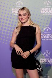 Meg Donnelly Attends Disney's House of Mouse