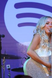 Megan Moroney Debuts Gingham Glamour at Spotify House