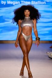 Megan Thee Stallion Debuts Hot Girl Summer Swimwear at Miami Swim Week
