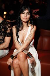 Mia Khalifa Unveils Grecian Goddess Glamour at Dsquared2 Show