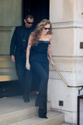 Miley Cyrus Exudes Sleek Edge in Paris Exit June 2025