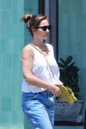 Minka Kelly, Khatira Rafiqzada lunch at All Time Los Angeles
