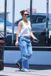 Minka Kelly, Khatira Rafiqzada lunch at All Time Los Angeles