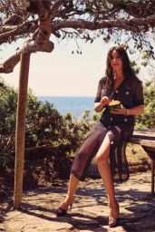 Monica Bellucci Embraces Summertime Serenity for Marie Claire