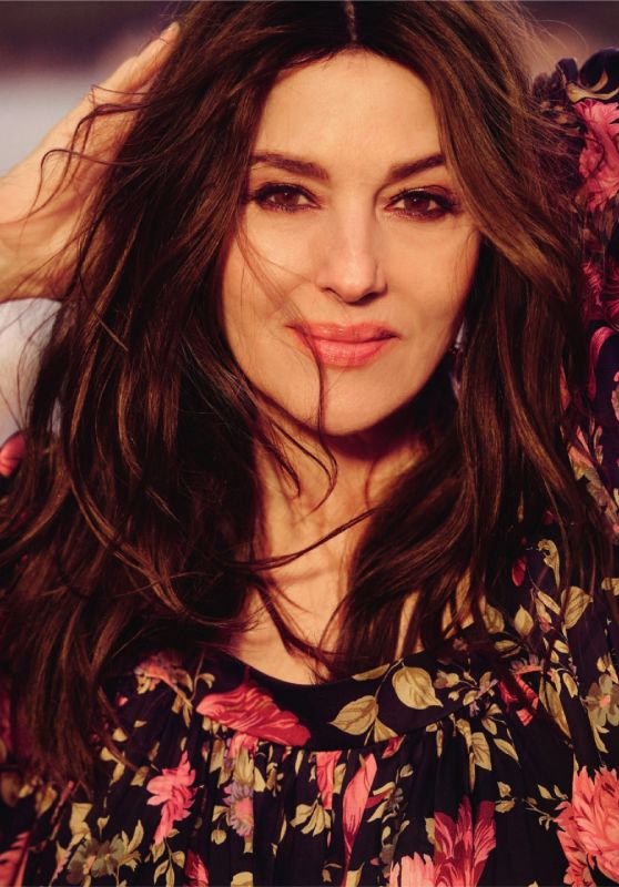 Monica Bellucci Embraces Summertime Serenity for Marie Claire