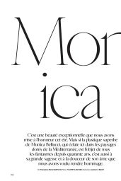 Monica Bellucci Embraces Summertime Serenity for Marie Claire