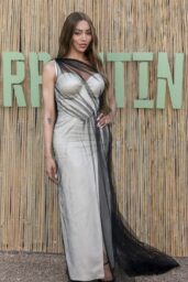Munroe Bergdorf Unveils Sheer Drama at Serpentine
