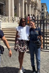 Naomi Campbell’s Rome Street Style Statement