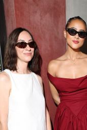 Nathalie Emmanuel Unveils Classic Glamour at Filming Italy 2025