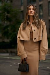 Olivia Holt's Monochromatic Chic for Max Mara