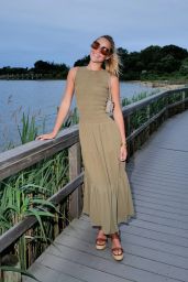Olivia Ponton Charms in Olive Maxi at Michael Kors Summer Bash