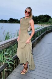 Olivia Ponton Charms in Olive Maxi at Michael Kors Summer Bash