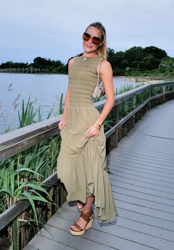 Olivia Ponton Charms in Olive Maxi at Michael Kors Summer Bash