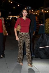 Olivia Rodrigo Chloé Leopard Print NYC 2025