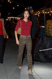 Olivia Rodrigo Chloé Leopard Print NYC 2025
