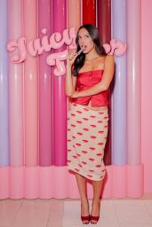 Olivia Rodrigo Wears Prada Skirt at Lancôme NYC