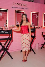Olivia Rodrigo Wears Prada Skirt at Lancôme NYC
