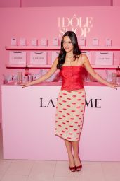 Olivia Rodrigo Wears Prada Skirt at Lancôme NYC