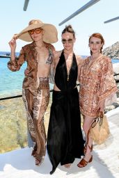 Olivia Wilde Attends ZIMMERMANN Lunch in Mykonos