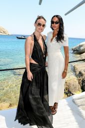 Olivia Wilde Attends ZIMMERMANN Lunch in Mykonos