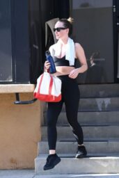 Olivia Wilde Gym Look Los Angeles June 2025