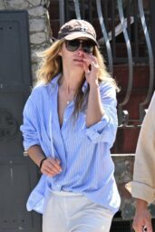 Olivia Wilde's Taormina Lunch: Coastal Chic in Linen