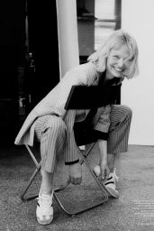 Pamela Anderson Unveils Grecian Minimalism for UK Bazaar 2025