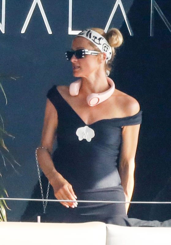 Paris Hilton Serves Nautical Glamour Aboard Nalani Yacht