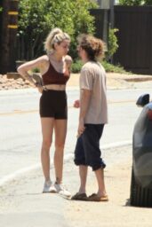 Paris Jackson Comforted by Boyfriend in Malibu