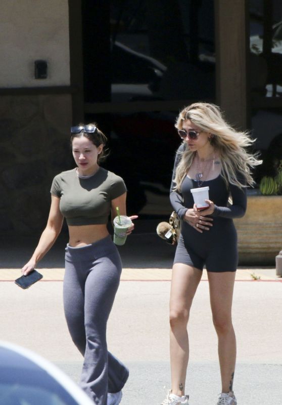 Paris Jackson Embraces Post-Gym Boho in Malibu with Mystery Companion