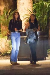 Pia Whitesell Steps Out for Dinner in Los Angeles with Friend